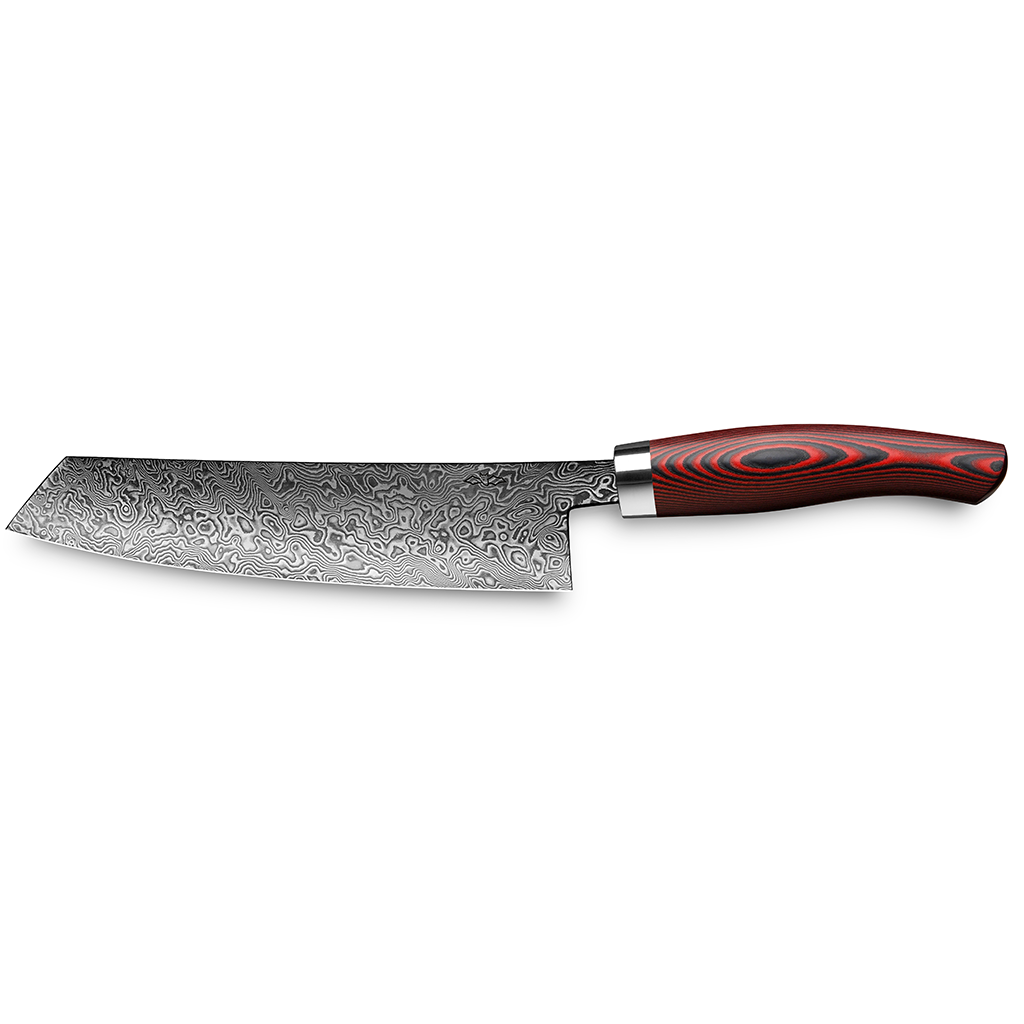 Nesmuk Exklusiv C90 Chef´s knife micarta red