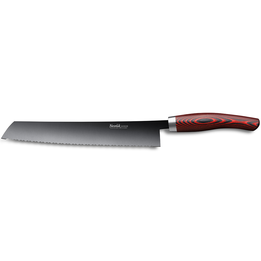 Nesmuk Janus Brotmesser Micarta red