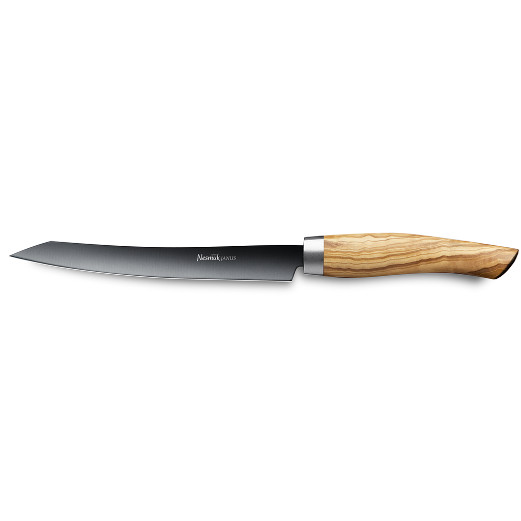 Nesmuk Janus Slicer 160 olive wood