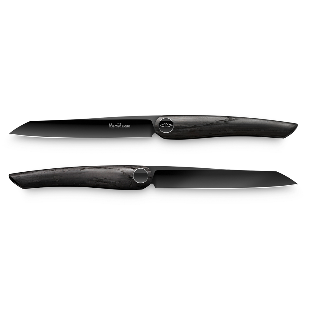 Nesmuk Janus Steak knives Boak oak