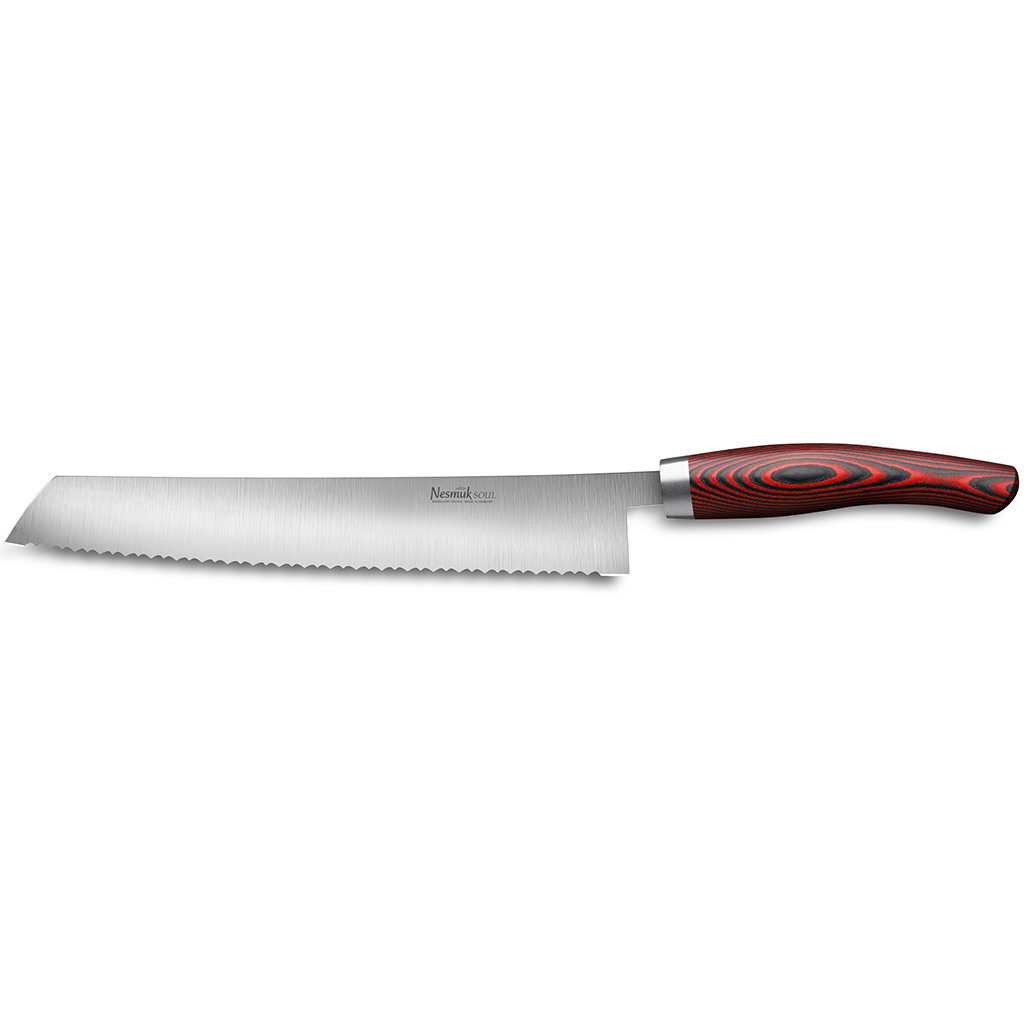 Nesmuk Soul Brotmesser Micarta red