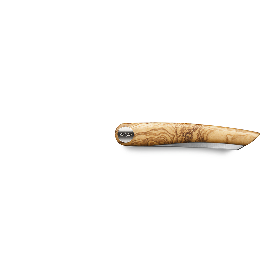 Nesmuk Soul Folder Olive wood closed