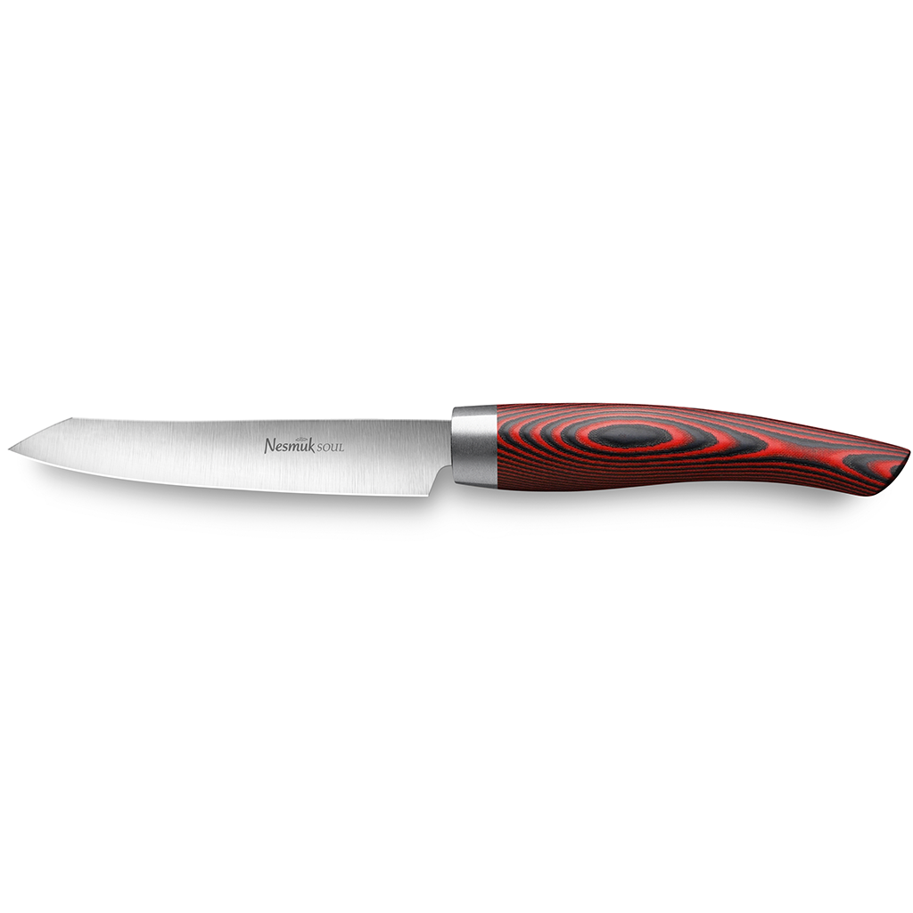 Nesmuk Soul Office knife micarta red