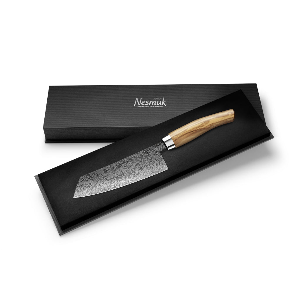 Nesmuk Exklusiv C90 Chef´s Knife Karelian olive wood case