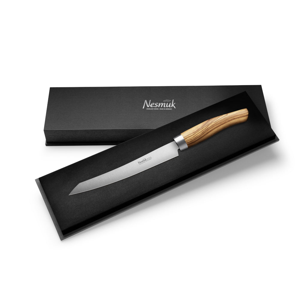 Nesmuk Soul Slicer 160 Olive wood case