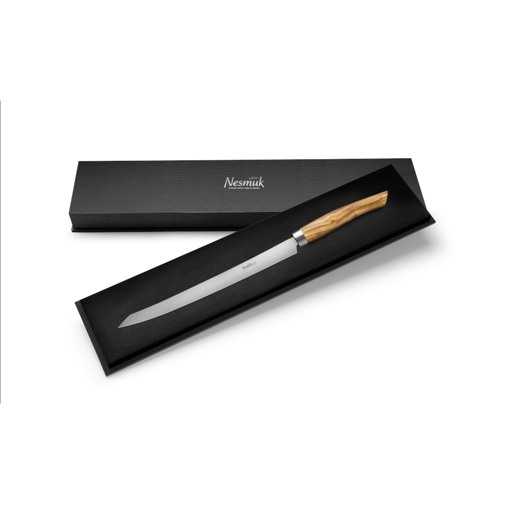Nesmuk Soul Slicer 260 olive wood case