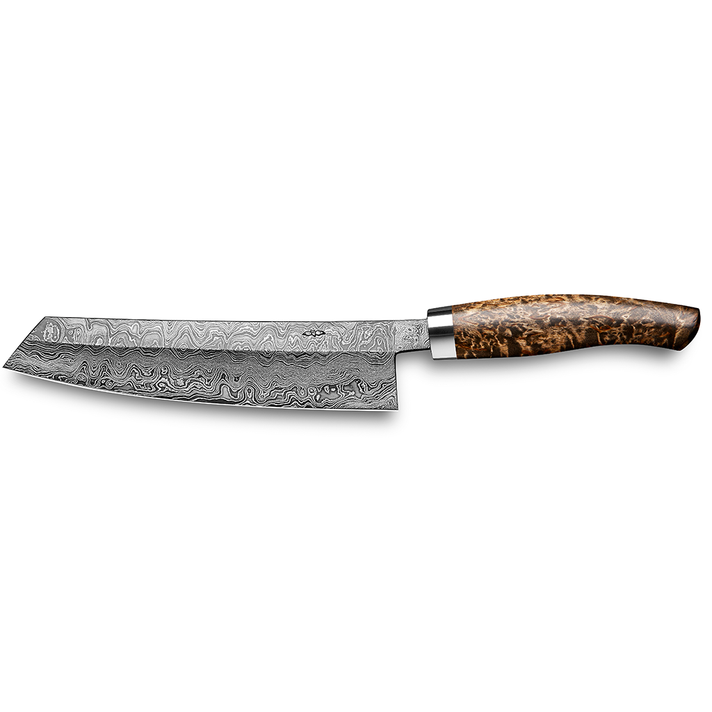 Nesmuk Exklusiv chefs knife C100 Karelian birch burl