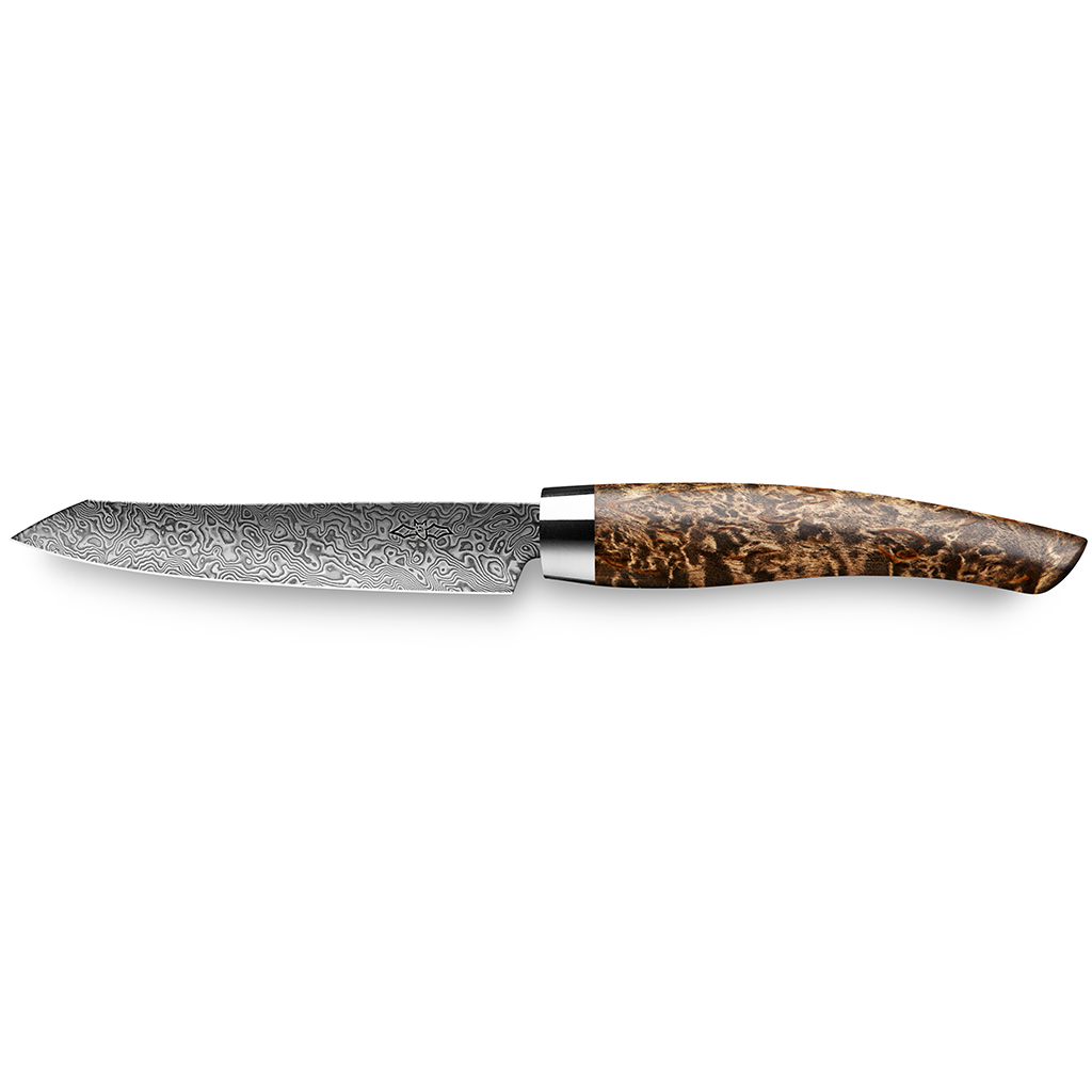 Nesmuk Exklusiv C90 Office knife 90 Karelian birch burl